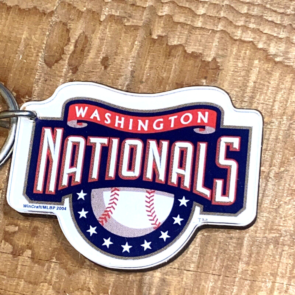 Baseball Washington Nationals Keychain 2004 Vintage First Year Wincraft